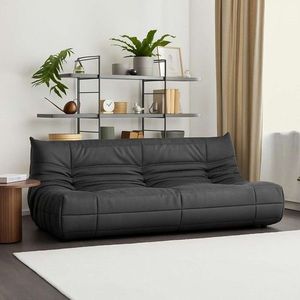 Canapea 3 locuri, Atelier del Sofa, 560ARE5222, PAL, Gri inchis imagine