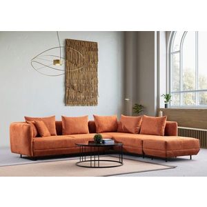 Coltar, Atelier del Sofa, 560ARE1248, Lemn de fag / PAL, Portocaliu imagine