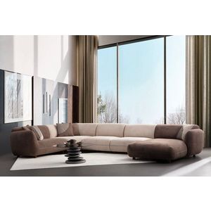Coltar, Atelier del Sofa, 560ARE5263, Cadru: LEMN/PAL, Crem/Maro imagine