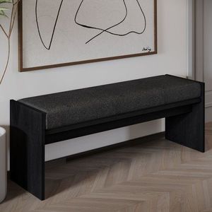 Banca, Atelier del Sofa, 774BNT1109, PAL, Black Wood imagine
