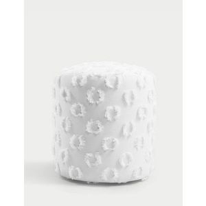 Taburet, Atelier del Sofa, 370CTF1109, Lemn de fag, Alb imagine