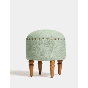 Taburet, Atelier del Sofa, 370CTF1105, Lemn de fag, Matcha / Nucă imagine