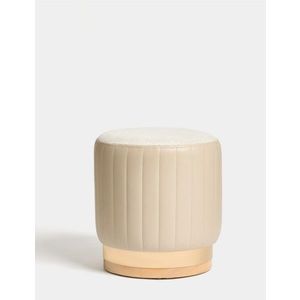 Taburet, Atelier del Sofa, 370CTF1101, Lemn de fag, Bej imagine