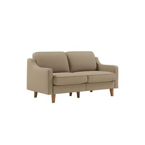 Canapea 2 locuri, Atelier del Sofa, 918CMF1146, Otel, Plajă / Nuc imagine