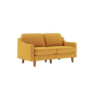 Canapea 2 locuri, Atelier del Sofa, 918CMF1136, Otel, Muștar / Nucă imagine