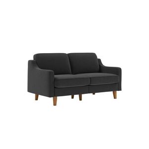 Canapea 2 locuri, Atelier del Sofa, 918CMF1143, Otel, Gri noapte / Nuc imagine