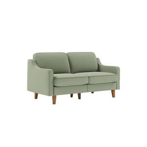 Canapea 2 locuri, Atelier del Sofa, 918CMF1139, Otel, Verde marin / Nuc imagine