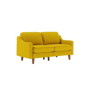 Canapea 2 locuri, Atelier del Sofa, 918CMF1147, Otel, Floarea-soarelui / Nuc imagine