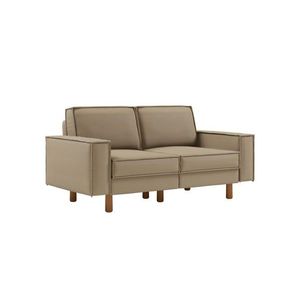 Canapea 2 locuri, Atelier del Sofa, 918CMF1226, Otel, Plajă / Nuc imagine