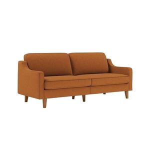 Canapea 3 locuri, Atelier del Sofa, 918CMF1153, Otel, Caramel / Nucă imagine