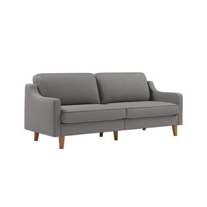 Canapea 3 locuri, Atelier del Sofa, 918CMF1161, Otel, Obsidian / Nuc imagine