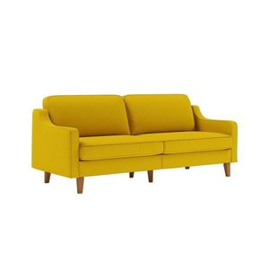 Canapea 3 locuri, Atelier del Sofa, 918CMF1163, Otel, Floarea-soarelui / Nuc imagine