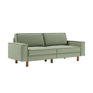 Canapea 3 locuri, Atelier del Sofa, 918CMF1235, Otel, Verde marin / Nuc imagine