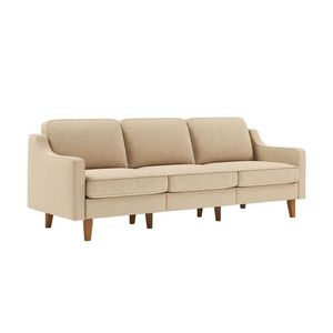 Canapea 3 locuri, Atelier del Sofa, 918CMF1167, Otel, Nisip / Nuc imagine