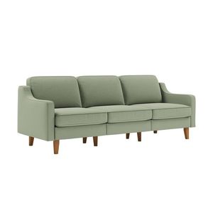 Canapea 3 locuri, Atelier del Sofa, 918CMF1171, Otel, Verde marin / Nuc imagine