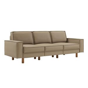 Canapea 3 locuri, Atelier del Sofa, 918CMF1258, Otel, Plajă / Nuc imagine