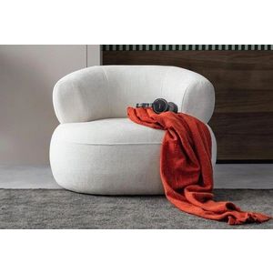 Fotoliu, Atelier del Sofa, 752EST1719, Lemn de carpen;PAL, Alb imagine