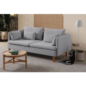 Canapea 3 locuri, Atelier del Sofa, 752EST1102, Lemn de carpen;PAL, Gri imagine