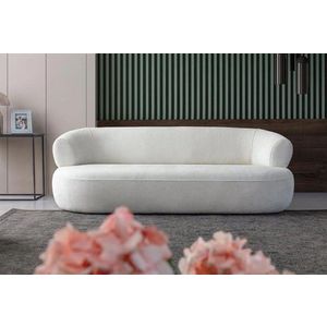 Canapea 3 locuri, Atelier del Sofa, 752EST1112, Lemn de carpen;PAL, Alb imagine