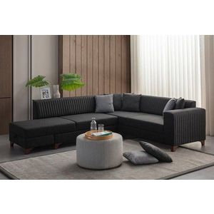 Coltar, Atelier del Sofa, 752EST1372, Lemn de carpen;PAL, Antracit imagine