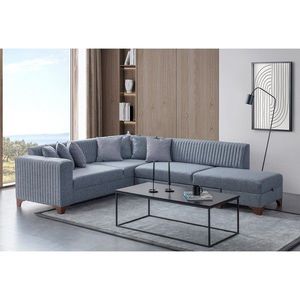 Coltar, Atelier del Sofa, 752EST1373, Lemn de carpen;PAL, Gri imagine