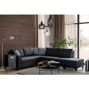 Coltar, Atelier del Sofa, 752EST1354, Lemn de carpen;PAL, Antracit imagine