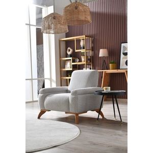Fotoliu, Atelier del Sofa, 383EVN1253, Poliester, Gri / Cafea imagine