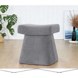 Taburet, Atelier del Sofa, 209FLF1446, Bumbac, Gri imagine