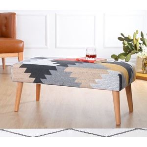 Banca, Atelier del Sofa, 209FLF1436, 50% bumbac, 50% in, Multicolor imagine