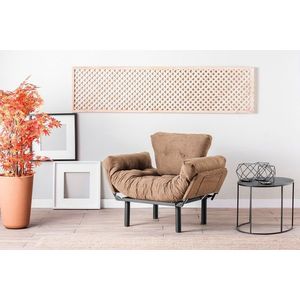 Fotoliu, Atelier del Sofa, 859FTN1755, Metal, Maro deschis imagine