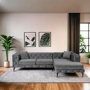 Coltar, Atelier del Sofa, 569HLN1805, Lemn de fag / PAL, Antracit / Negru imagine