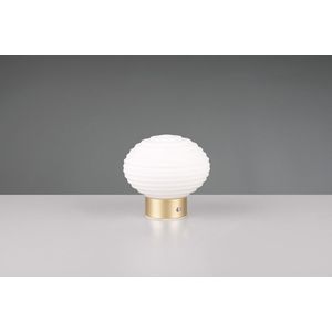 Lampa de masa Earl, RL, 15.5x14.5 cm, 1.5W, 1x SMD, metal, bronz mat/alb imagine