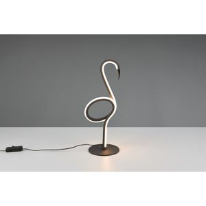 Lampa de masa Ingo, RL, 14.5x12x35 cm, 6W, 1x SMD, metal, negru mat imagine