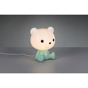 Lampa de masa Cutie, RL, 21x19x25.5 cm, 0.3W, 1x SMD, plastic, verde imagine