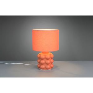 Lampa de masa Kate, RL, 20x30 cm, 40W, 1x E14, ceramica, apricot imagine