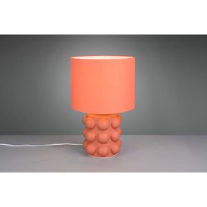 Lampa de masa Kate, RL, 30x47 cm, 60W, 1x E27, ceramica, apricot imagine