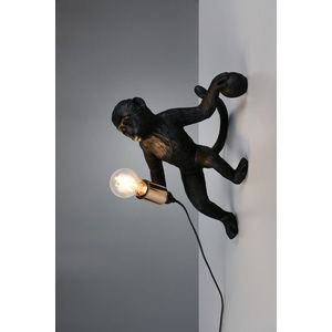 Lampa de perete Louy, RL, 35x20x36.5 cm, 15W, 1x E27, polirasina, negru imagine