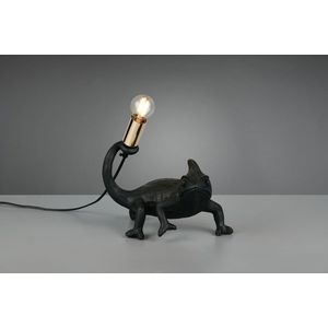 Lampa de masa Crawly, RL, 24.5x14x22 cm, 10W, 1x E14, polirasina, negru imagine