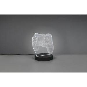 Lampa de masa Joy, RL, 16x12x17 cm, 1.5W, 1x SMD, plastic, negru imagine