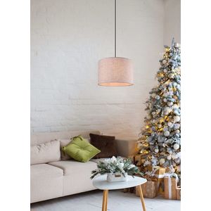 Lustra Elmau, TRIO, 35x150 cm, 60W, 1x E27, metal, natur/bej imagine