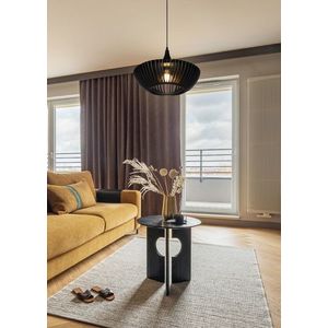 Lustra Colino, TRIO, 40x150 cm, 40W, 1x E27, metal, negru mat imagine