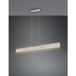 Lustra Galway, TRIO, 150x8.5x150 cm, 35W, 1x SMD, metal, nichel mat imagine