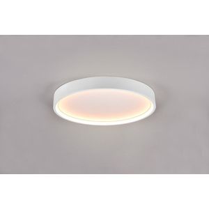 Plafoniera Doha, TRIO, 45x5.5 cm, 29W, 1x SMD, metal, alb mat imagine