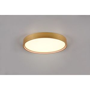 Plafoniera Doha, TRIO, 45x5.5 cm, 29W, 1x SMD, metal, bronz mat imagine
