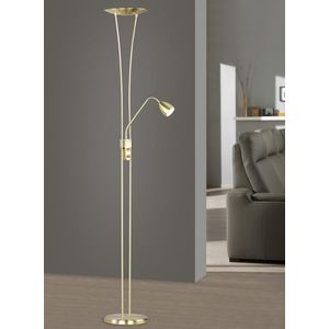 Lampadar Arizona, TRIO, 25.5x180 cm, 19W / 5W, 2x SMD, metal, bronz mat imagine