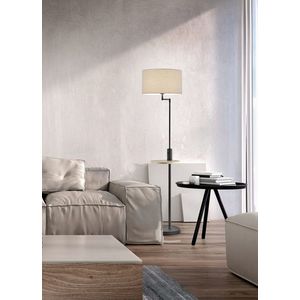 Lampadar Claas, TRIO, 40x160 cm, 60W, 1x E27, metal, negru mat imagine