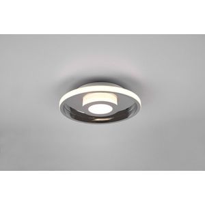 Plafoniera Ascari, TRIO, 30x6.8 cm, 28W, 1x SMD, metal, argintiu imagine