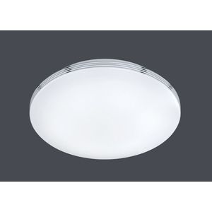 Plafoniera Apart, TRIO, 35x10 cm, 18W, 1x SMD, metal, argintiu/alb imagine