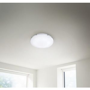 Plafoniera Apart, TRIO, 41x10 cm, 22W, 1x SMD, metal, argintiu/alb imagine