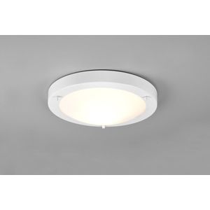 Plafoniera Condus, TRIO, 31.5x8 cm, 60W, 1x E27, metal, alb imagine